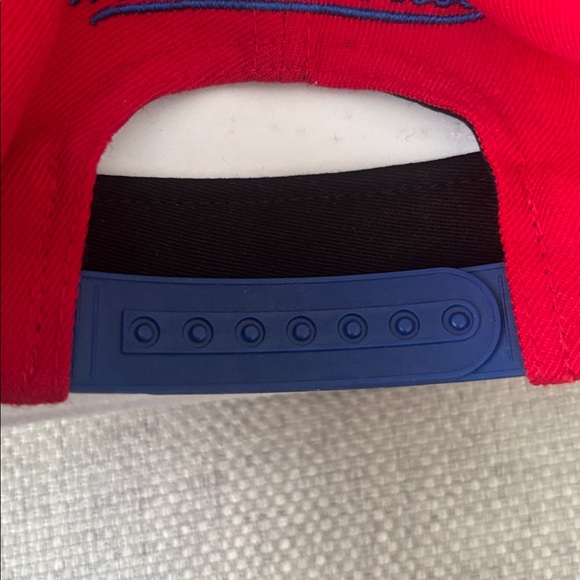 Mitchell & Ness Philadelphia 76ers Red and Blue Hat - Picture 7 of 8